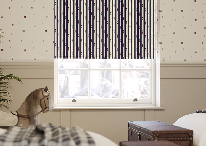 Kings Breakfast, Stripe Prince - Twist&Fit Roller Blind - Image 5
